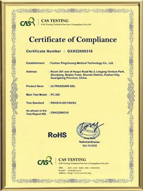 Rohs Certificate